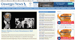 Desktop Screenshot of oswegonews.com